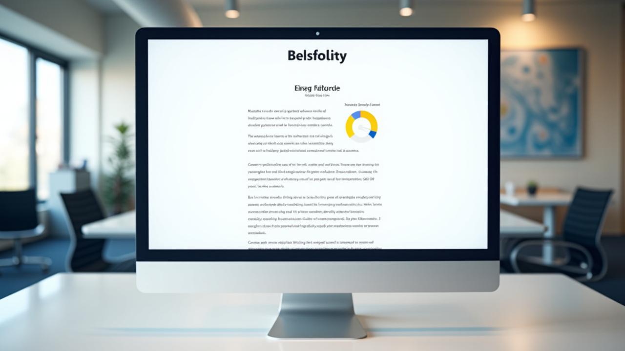 Ejemplo de artículo de blog con diseño profesional para Marketing B2B
